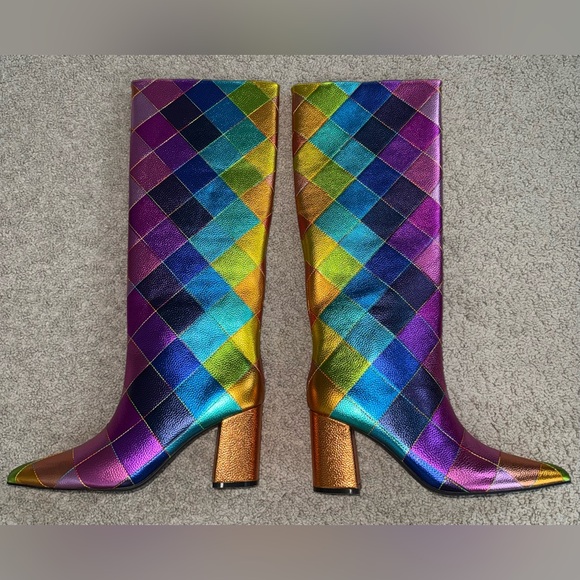 Brand New Kurt Geiger Regent Knee-High Boots - Picture 2 of 15